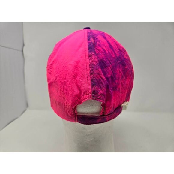 KNOXVILLE NATIONALS SPRINT CAR RACING IOWA 1993 PINK PURPLE TIE DYE HAT CAP - Picture 6 of 7